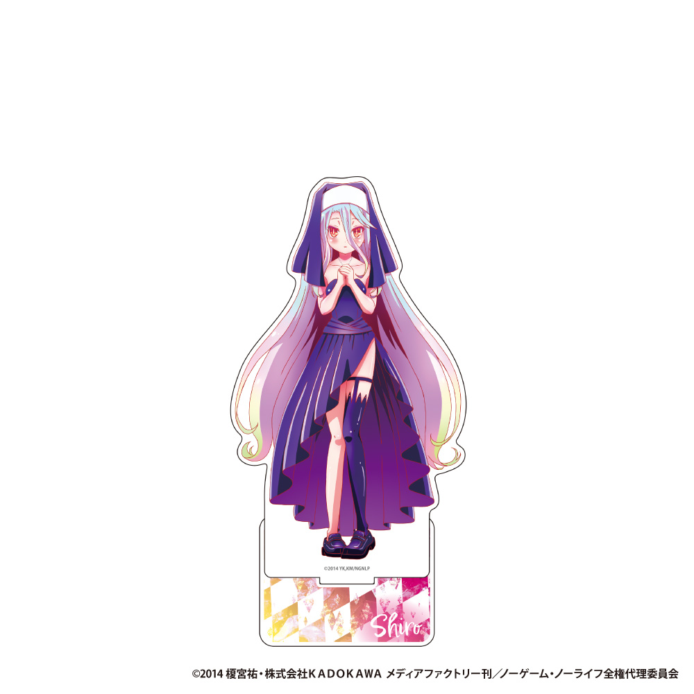 ノーゲーム・ノーライフ　BIGアクリルスタンド【白】