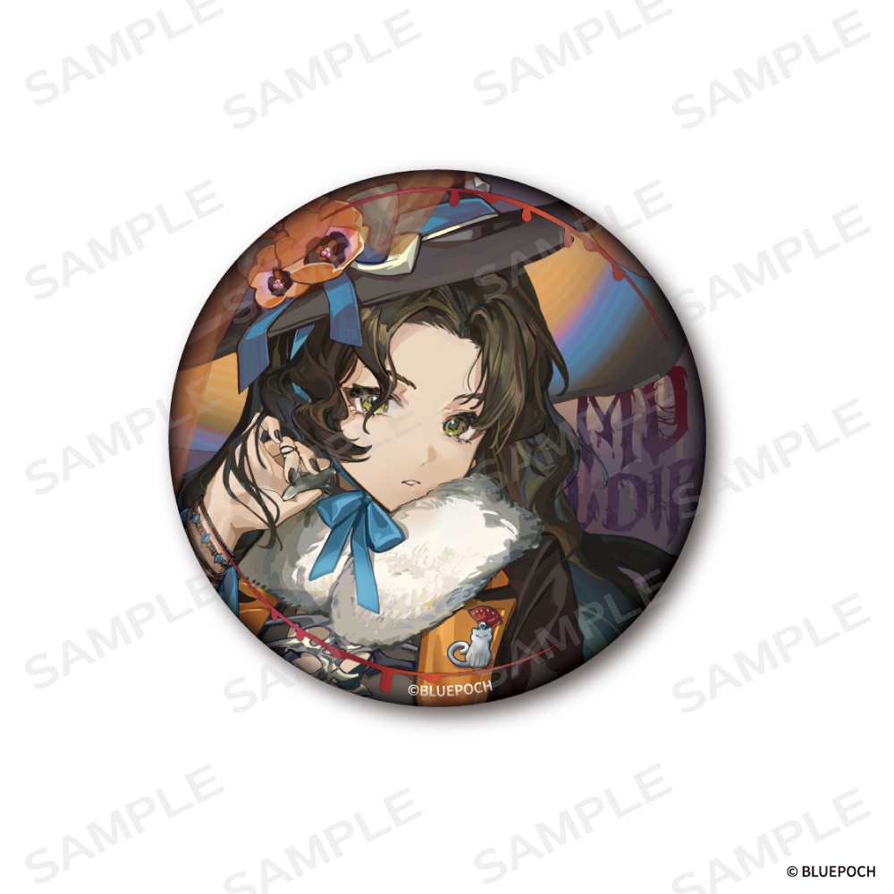 リバース：1999　箔押し缶バッジ【モルダー】