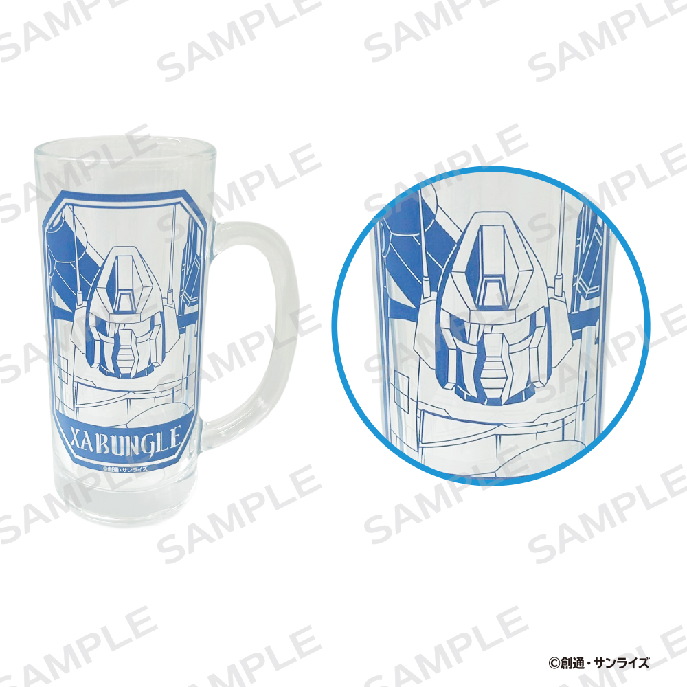 サンライズロボット研究所×串かつでんがな ビールジョッキ【ザブングル】