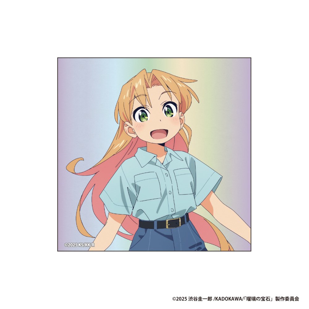 瑠璃の宝石 ホログラムステッカー【谷川 瑠璃】