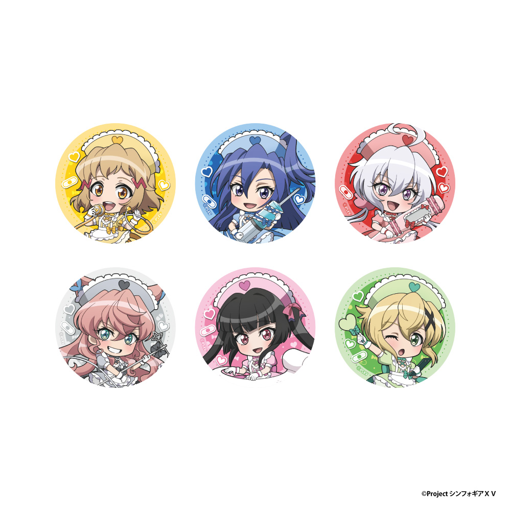 戦姫絶唱シンフォギアＸＶ トレーディング缶バッジ