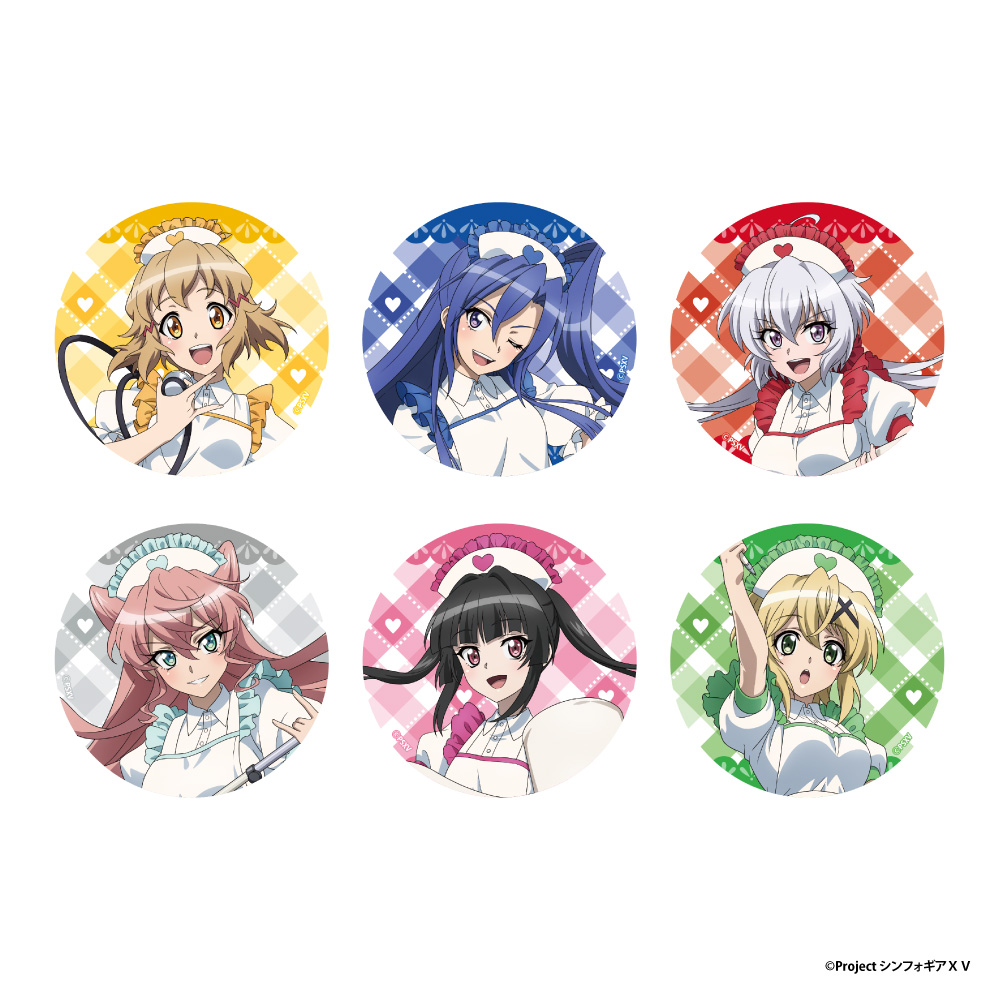 戦姫絶唱シンフォギアＸＶ トレーディングBIG缶バッジ