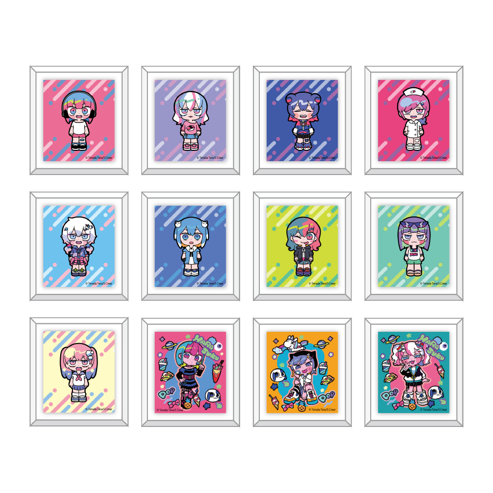 寺田てら トレーディングフォトマグネット