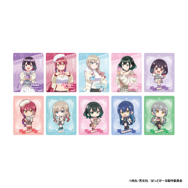 ばっどがーる トレーディングアクリルカード