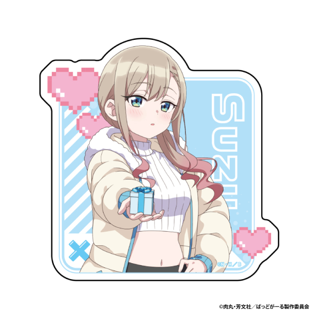 ばっどがーる ダイカットステッカー　涼風 涼