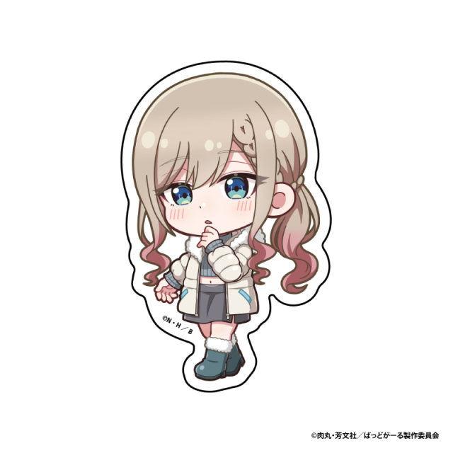 ばっどがーる ダイカットステッカー　涼風 涼(デフォルメ)