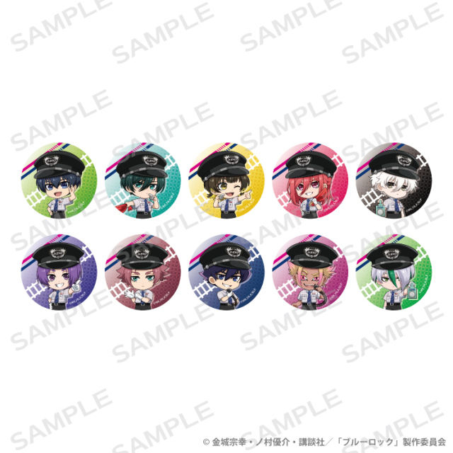 ブルーロック×京王電鉄 トレーディングホロ缶バッジ