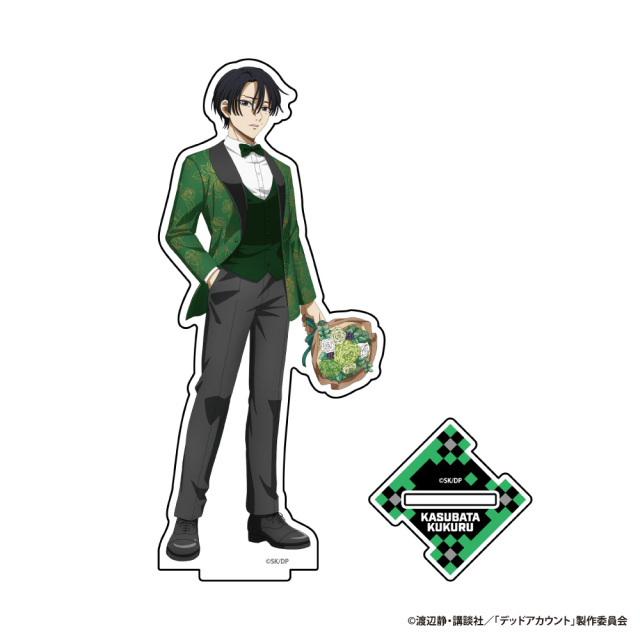 「デッドアカウント」アクリルフィギュアスタンド 霞流 括(描きおろし)