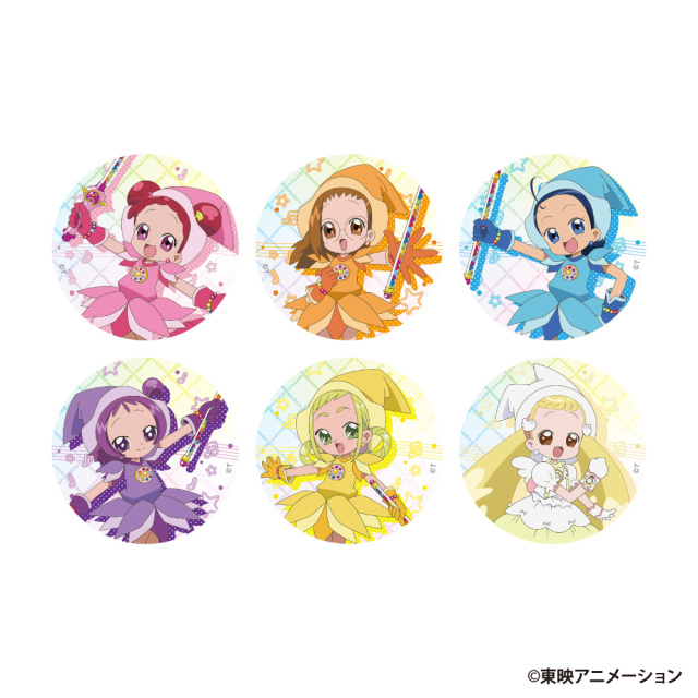 おジャ魔女どれみ トレーディングホロ缶バッジ