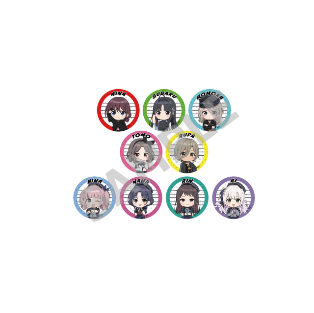 ガールズバンドクライ トレーディング缶バッジ(全9種)
