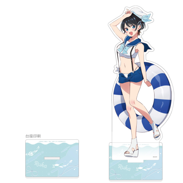 彼女、お借りします 描き下ろし特大アクリルスタンド（更科瑠夏