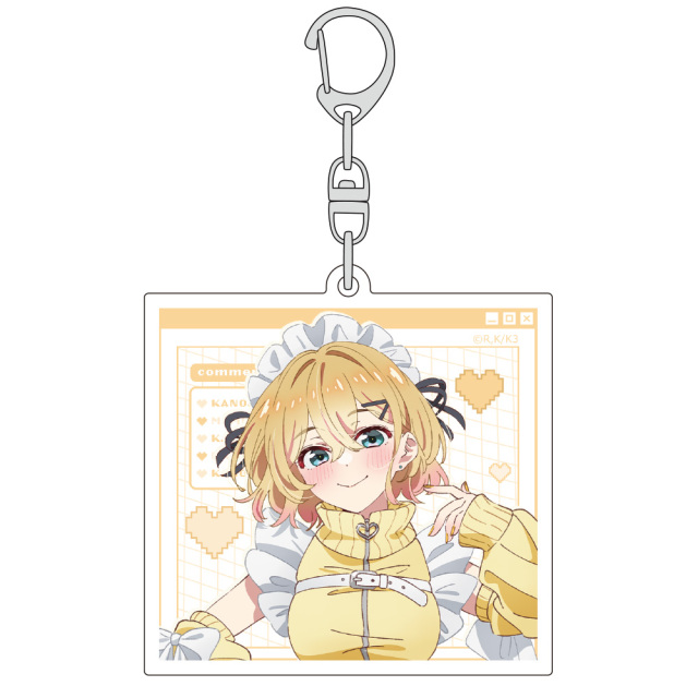 彼女、お借りします 描き下ろしアクリルキーホルダー（七海麻美／ジャージメイド）
