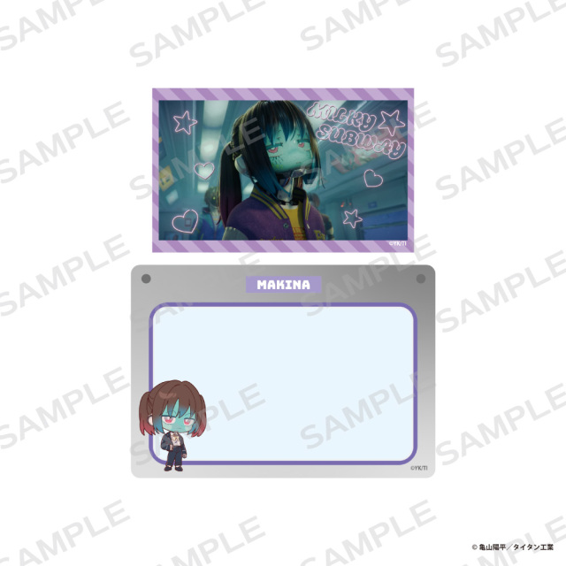 銀河特急 ミルキー☆サブウェイ × 京王電鉄 硬質カードケース&ホログラムカードセット【マキナ】