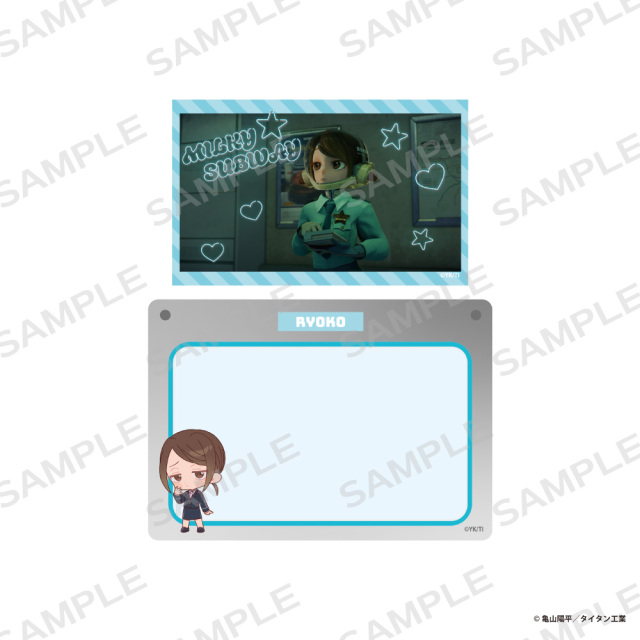 銀河特急 ミルキー☆サブウェイ × 京王電鉄 硬質カードケース&ホログラムカードセット【リョーコ】