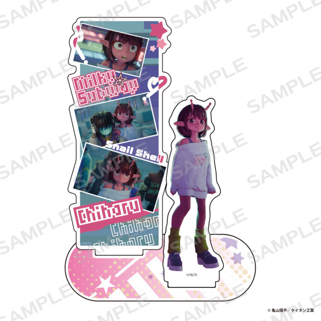 銀河特急 ミルキー☆サブウェイ × 京王電鉄 名シーンアクリルスタンド【チハル】