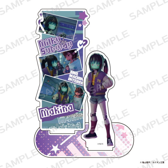 銀河特急 ミルキー☆サブウェイ × 京王電鉄 名シーンアクリルスタンド【マキナ】