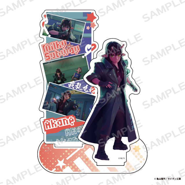 銀河特急 ミルキー☆サブウェイ × 京王電鉄 名シーンアクリルスタンド【アカネ】