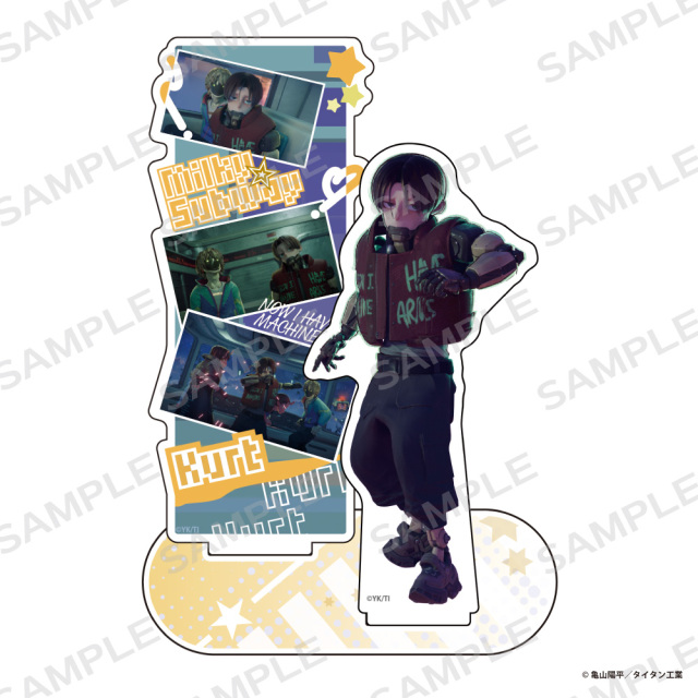 銀河特急 ミルキー☆サブウェイ × 京王電鉄 名シーンアクリルスタンド【カート】