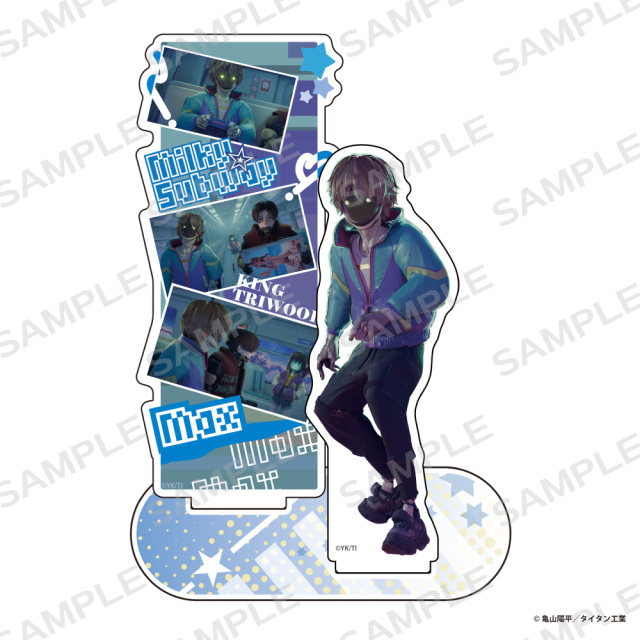 銀河特急 ミルキー☆サブウェイ × 京王電鉄 名シーンアクリルスタンド【マックス】