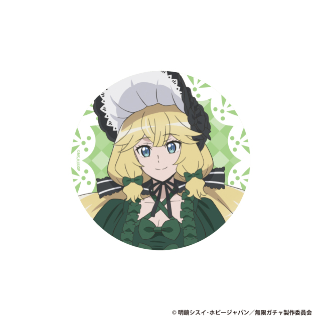 無限ガチャ 箔押しBIG缶バッジ【エリー】