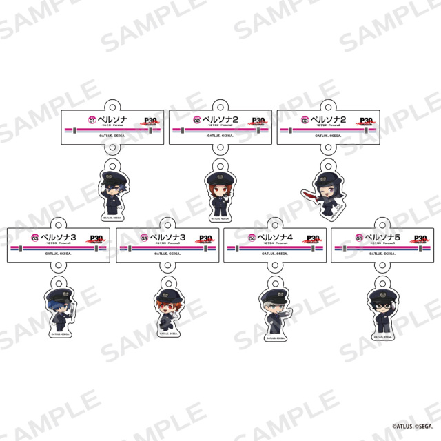 京王電鉄×P30th  トレーディング駅名看板風プレートチャーム