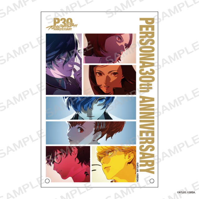 P30th　箔押しアクリルスタンドパネル