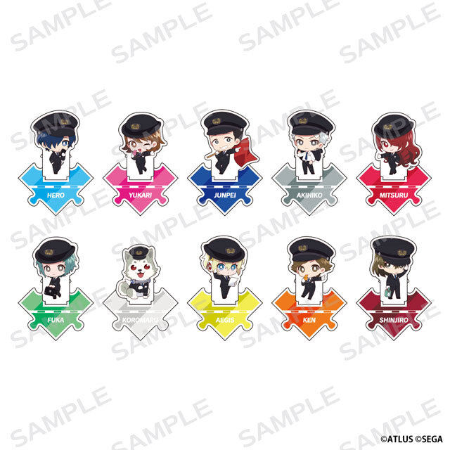 京王電鉄 × ペルソナ3 リロード トレーディングつながるアクリルスタンド 