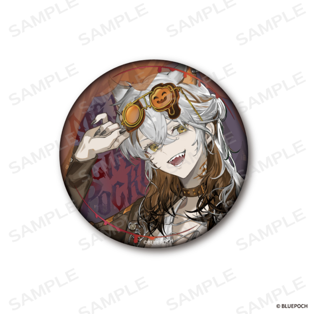 リバース：1999　箔押し缶バッジ【メディスンポケット】