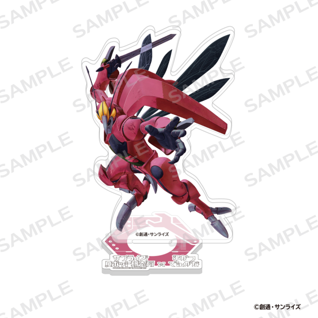 サンライズロボット研究所×串かつでんがな アクリルスタンド【バストール】