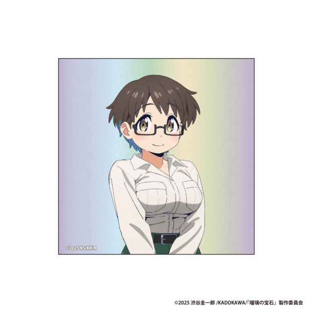 瑠璃の宝石 ホログラムステッカー【伊万里 曜子】