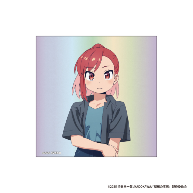 瑠璃の宝石 ホログラムステッカー【瀬戸 硝子】