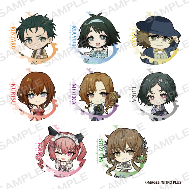 シュタインズゲート　15th ライブ　アクリルスタンド　缶バッジ　15点 STEINS;GATE シュタゲ15周年記念 新作描き下ろしグッズ 7月一般発売!