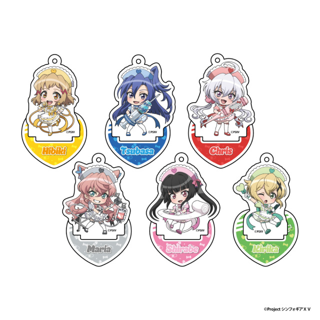 戦姫絶唱シンフォギアＸＶ トレーディングアクリルスタンドキーホルダー