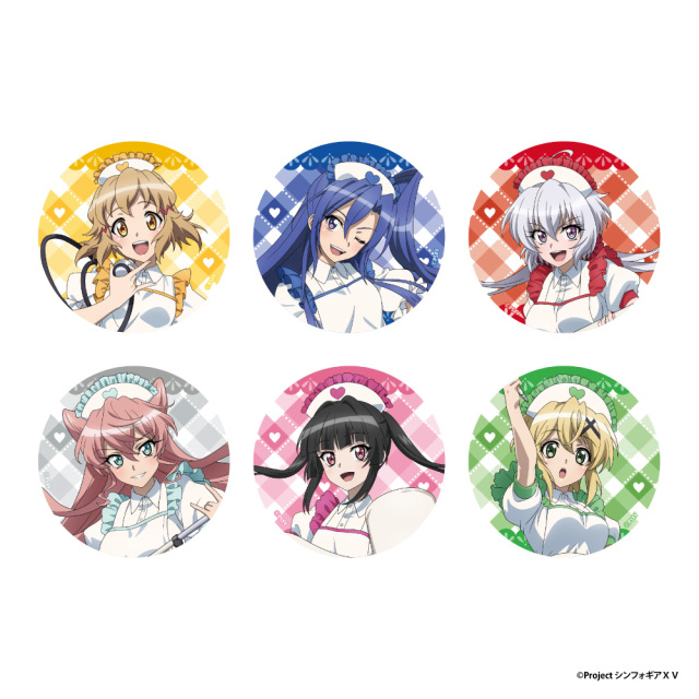 戦姫絶唱シンフォギアＸＶ トレーディングBIG缶バッジ