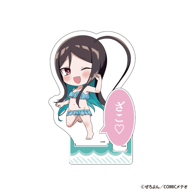 ざこ先生 どデカビッグアクリルスタンド【湯津上千華】