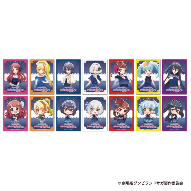 劇場版『ゾンビランドサガ ゆめぎんがパラダイス』 ランダムブロマイド2枚入り