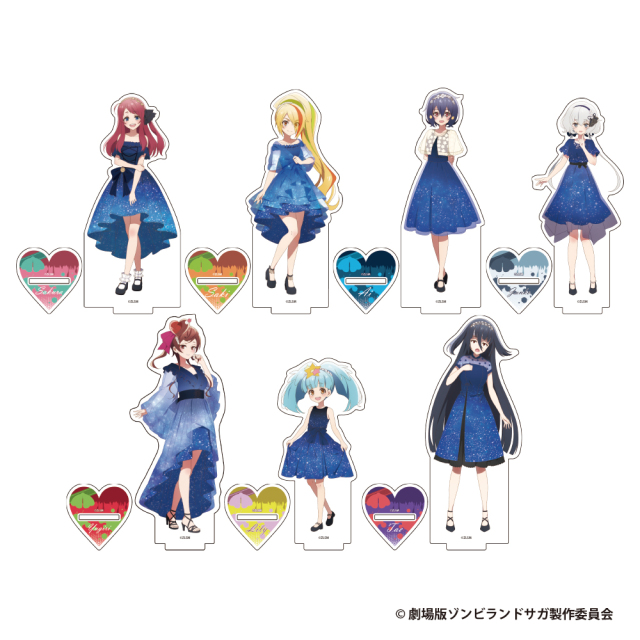 劇場版『ゾンビランドサガ ゆめぎんがパラダイス』 アクリルスタンド