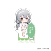 レア　ざこ先生 ポップアップ限定　BIGアクリルスタンド　缶バッジ　白井さん ざこ先生