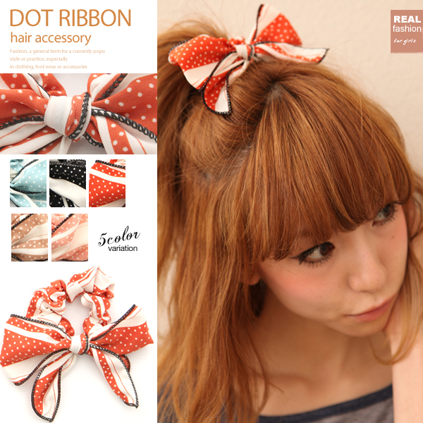 ヘアアクセサリー　シュシュ