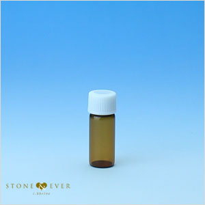 生活の木】容器&道具『茶色遮光瓶(3mL) 中栓付』[13-664-4220]