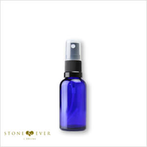 Embrace 容器 道具 青色ガラススプレー 30ml