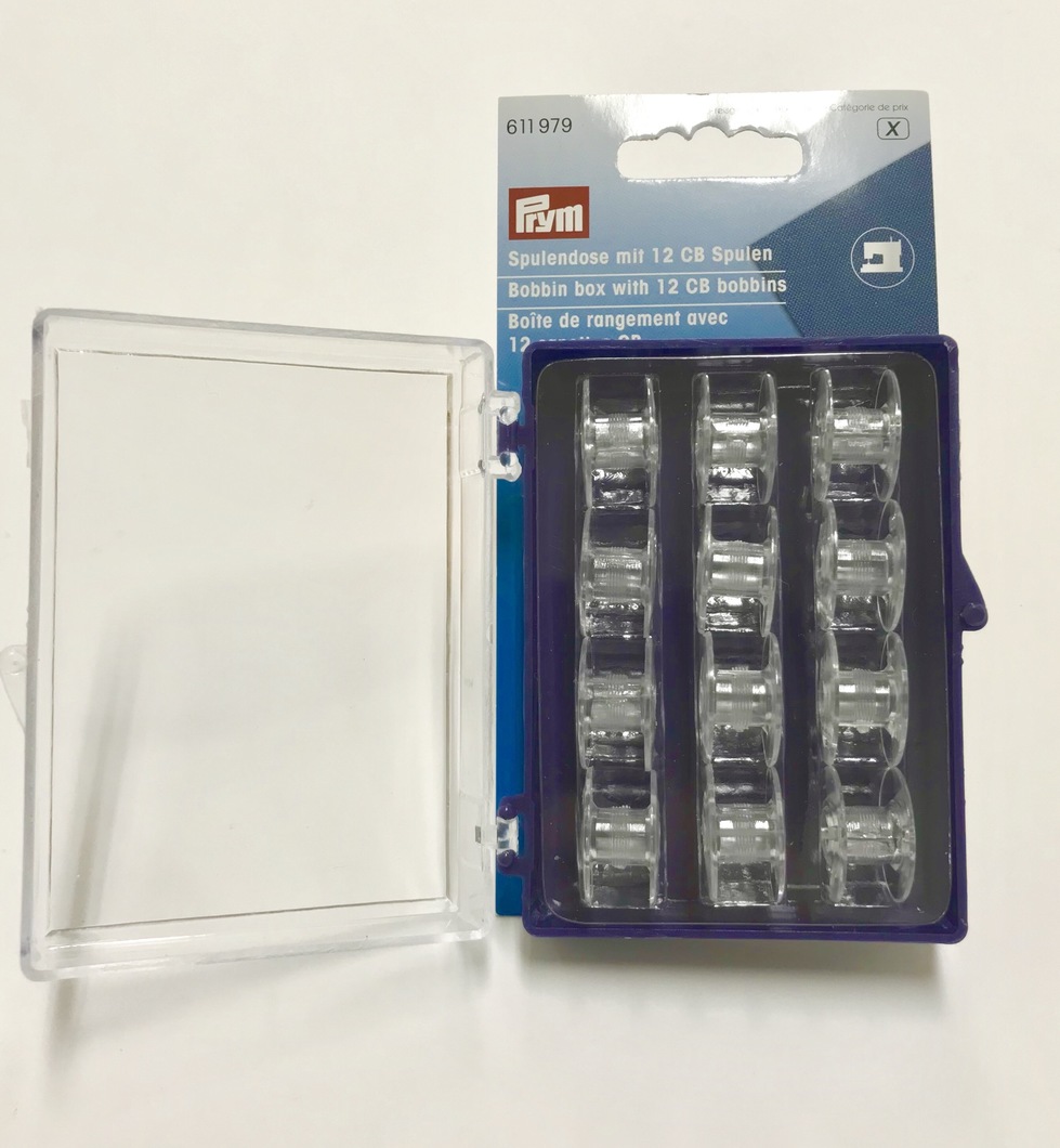 ＰＲＹＭ　ボビン水平釜（厚型）１２個セット　プラスチック製/スチール製　　1611979・1611985