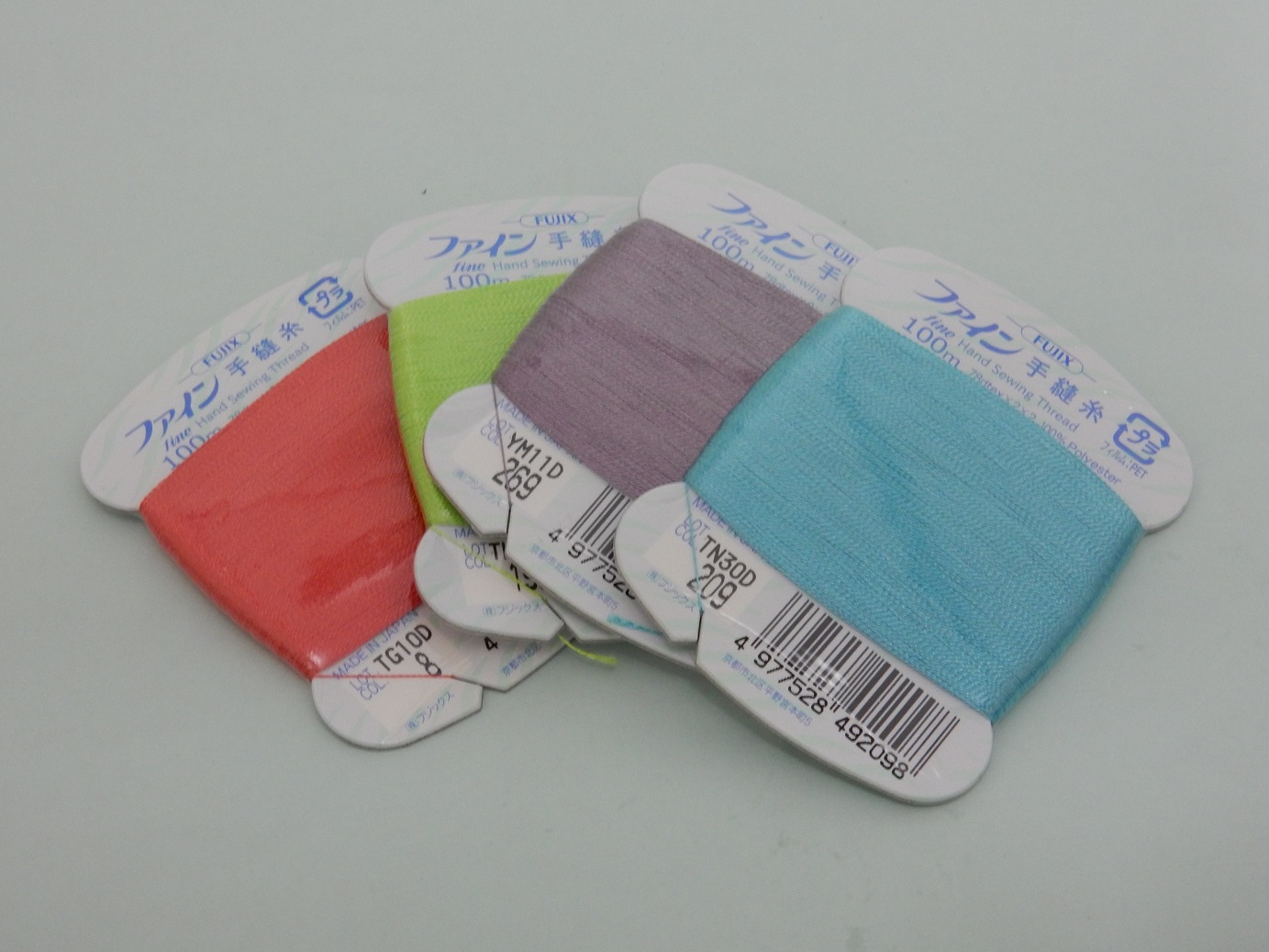 ファイン手縫い糸（まつり糸）　100ｍ　※メール便出荷可能