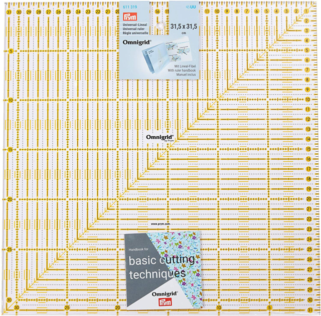 ＰＲＹＭ　オムニグリッド定規　３１．５ｃｍＸ３１．５ｃｍ　　　1611319