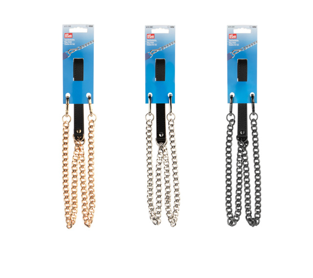 ＰＲＹＭ　バッグチェーン　３５ｍｍ　１１０ｃｍ　ゴールド・シルバー・ガンメタ　　　1615248・1615249・1615251