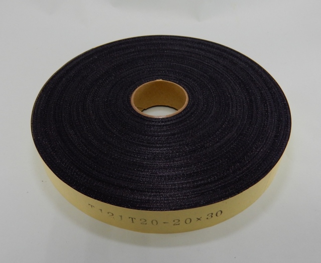 インサイドベルトＴ１２１　３０ｍ巻　黒 ２０mm巾・２５mm巾・３０mm巾