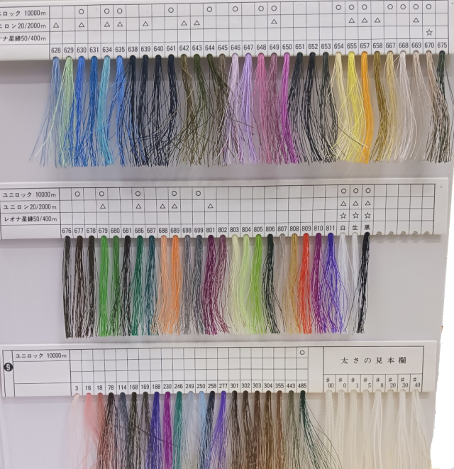 カナガワ ユニロンミシン糸 20/2000 ナイロン100% いとや