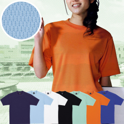 吸汗速乾半袖Tシャツ【ハニカムメッシュ・作業服・作業着】