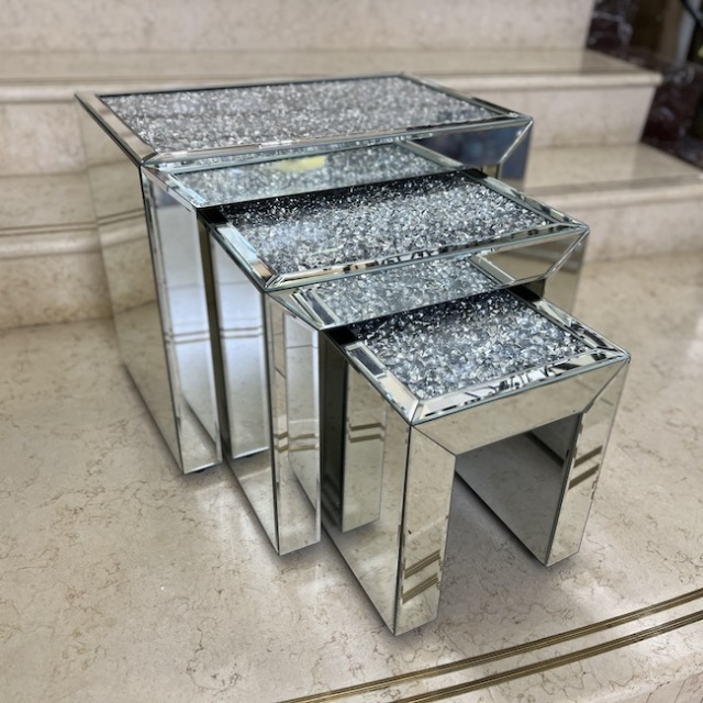 Nest Table｜ネストテーブル｜３段｜ジュエル ｜TBL3043IB