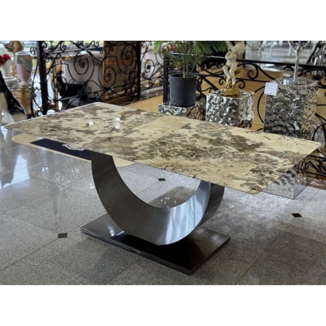 ダイニングテーブル｜Dining Table｜天然大理石｜パンドラ｜IB Selection｜TBL3068IB